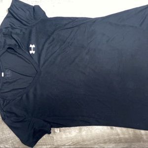 Under Armour Womens Tech V-Neck Short Sleeved Shirt